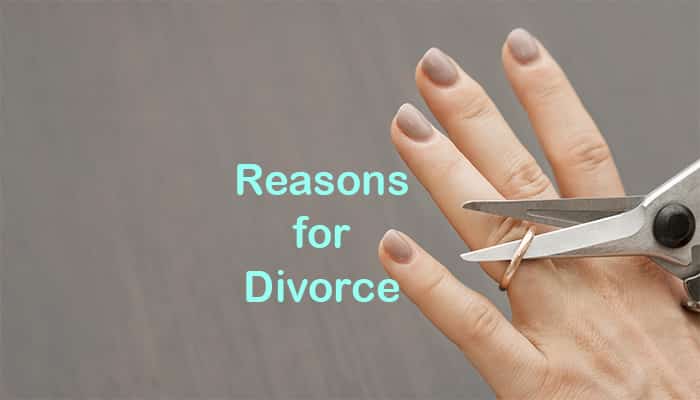 what the most common reasons for divorce vali