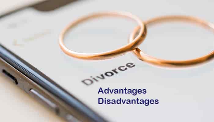 divorce problem solution discuss advantages disadvantages