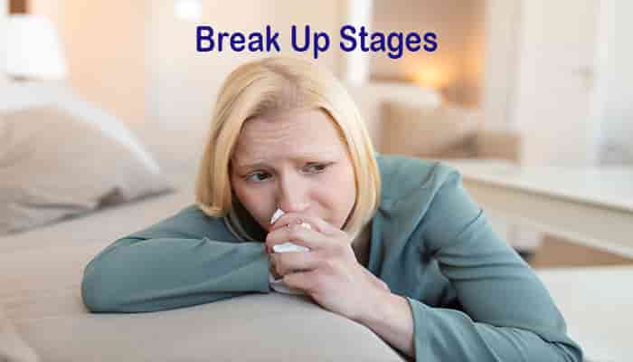 stages of a break up grief how to move on